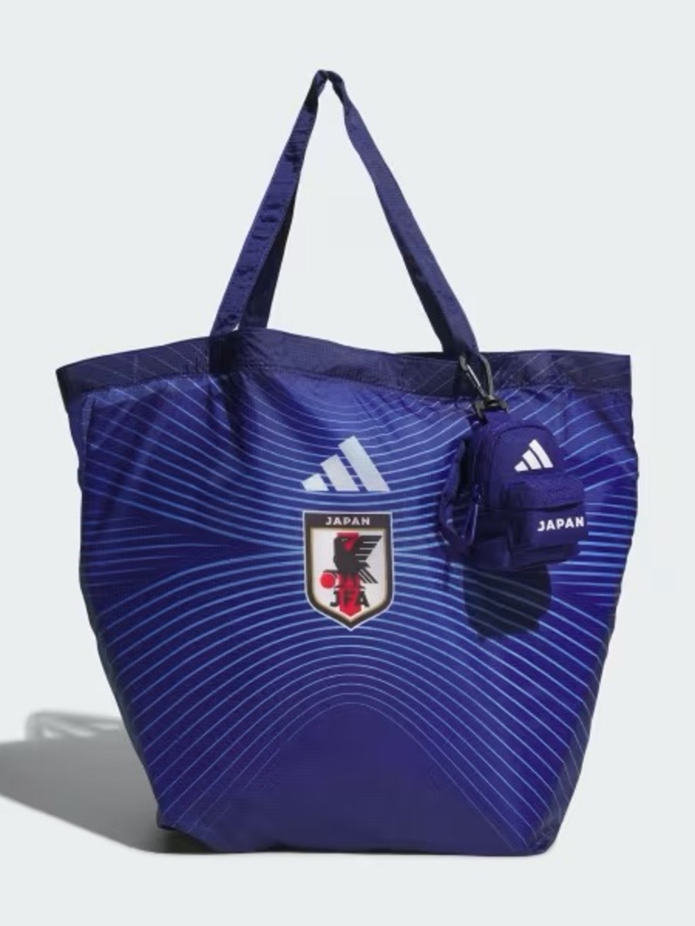 adidas JAPAN 2026 PACKABLE BAG JFA Japan Home Soccer Packable Tote Bag New HTF